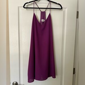 Style Rock - Purple Mini Dress